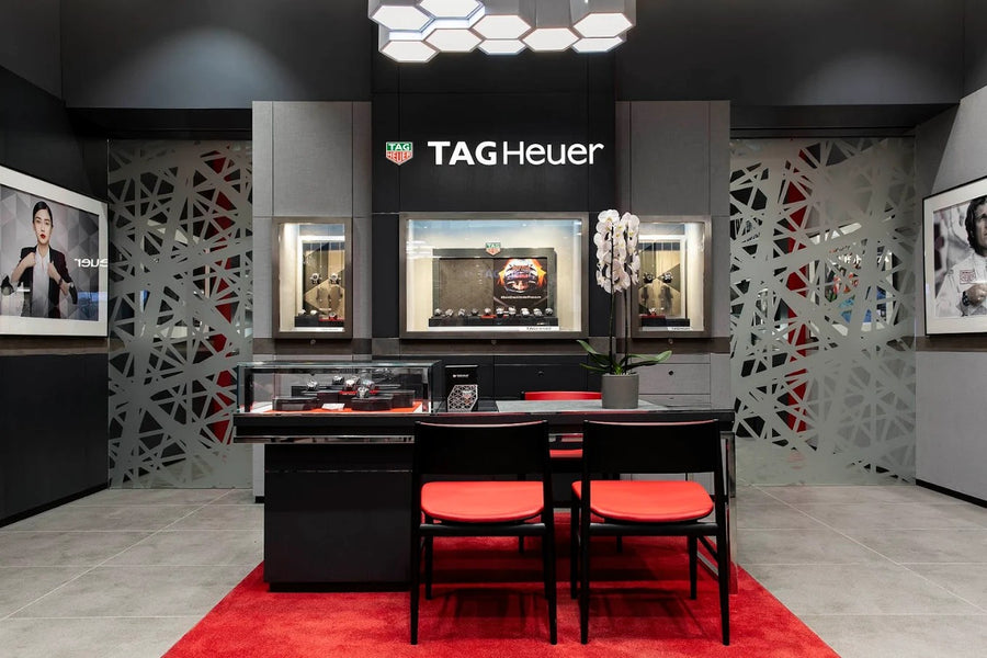 TAG Heuer boutique by Picot & Moss