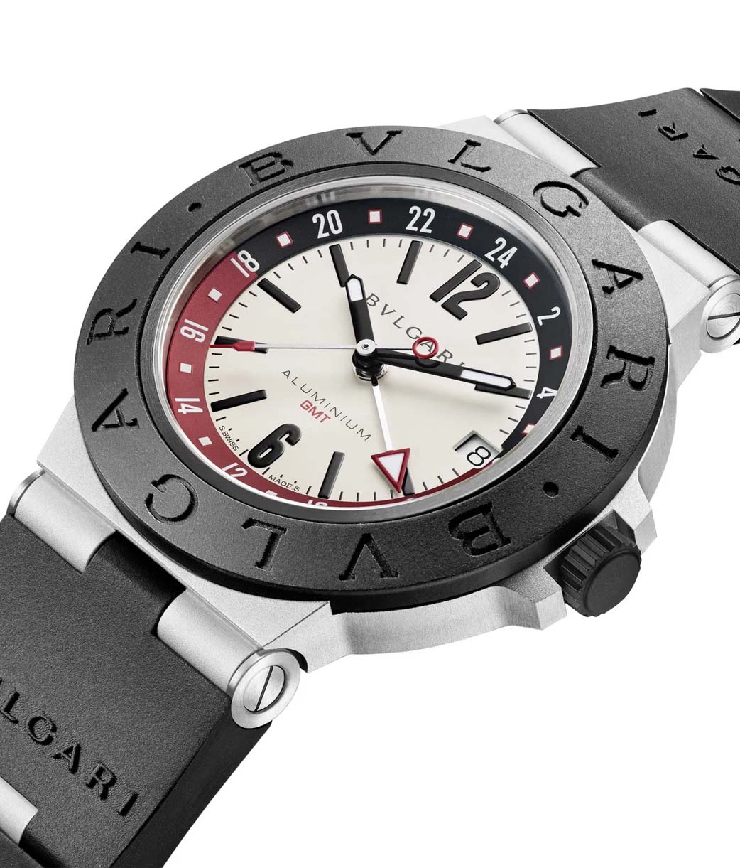 BVL BVL ALUMINIUM AUTO 40MM WHITE DIAL BLACK RUBBER STRAP