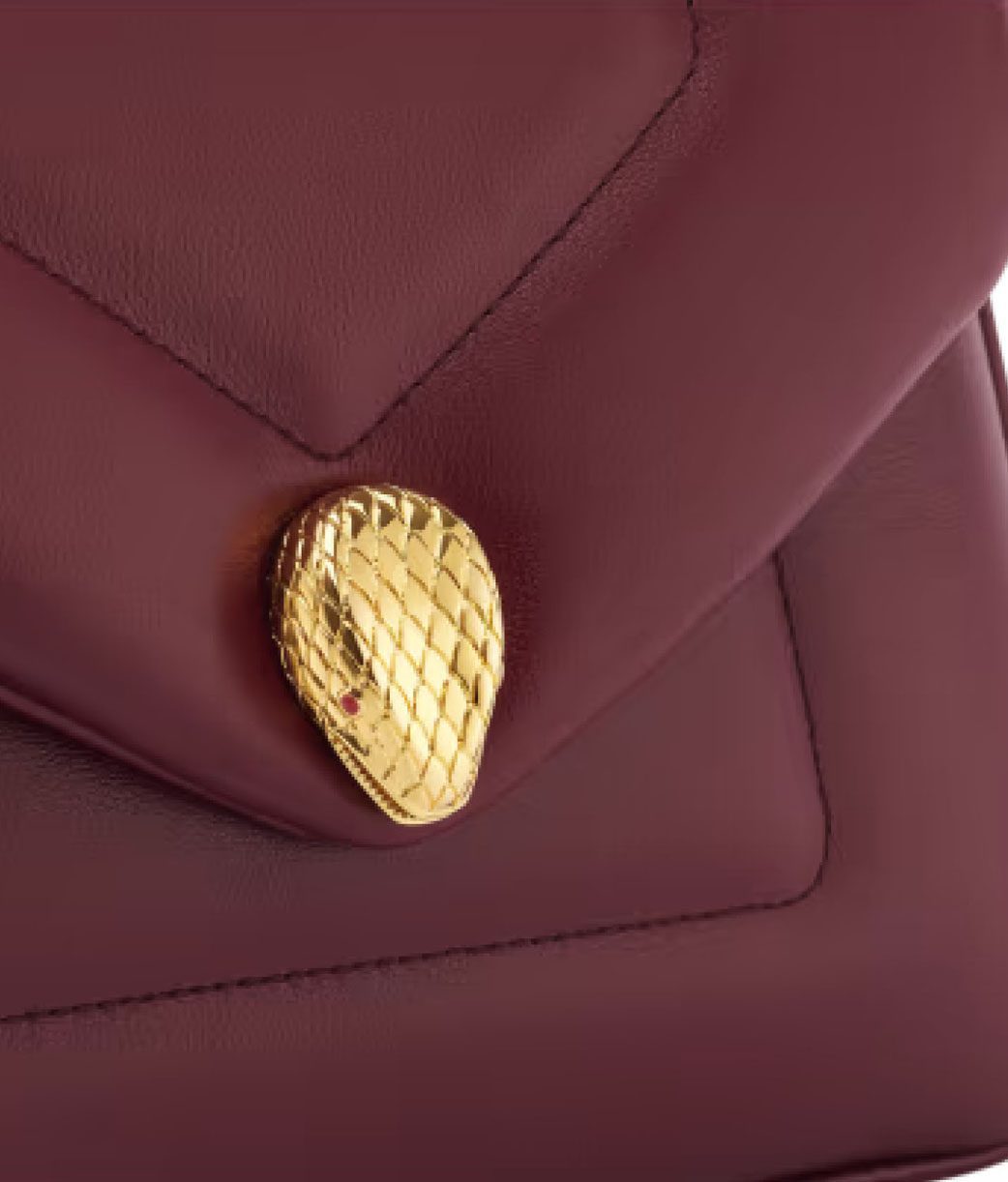 Serpenti Reverse Top Handle