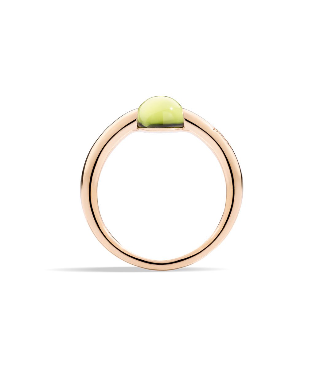 M'Ama Non M'Ama Rose Gold and Peridot Ring