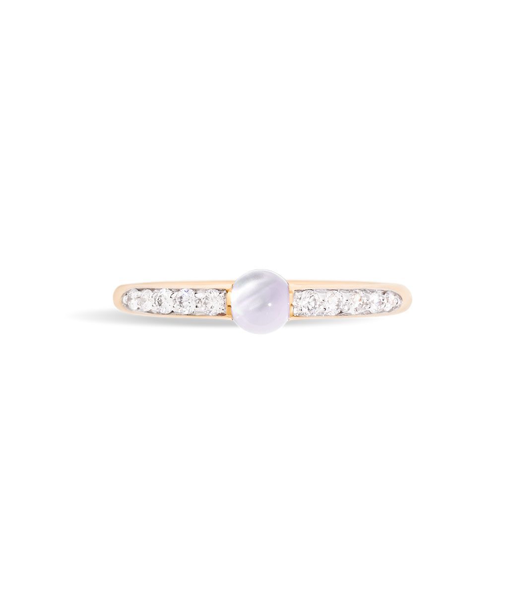M'Ama Non M'Ama Rose Gold and Diamond Ring