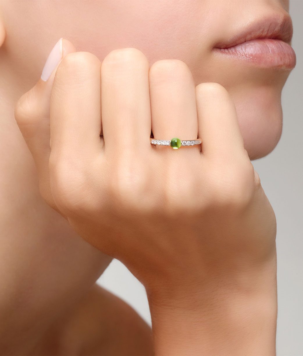 M'Ama Non M'Ama Rose Gold and Diamond Ring