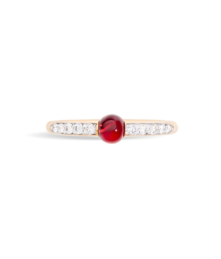 M'Ama Non M'Ama Rose Gold and Diamond Ring