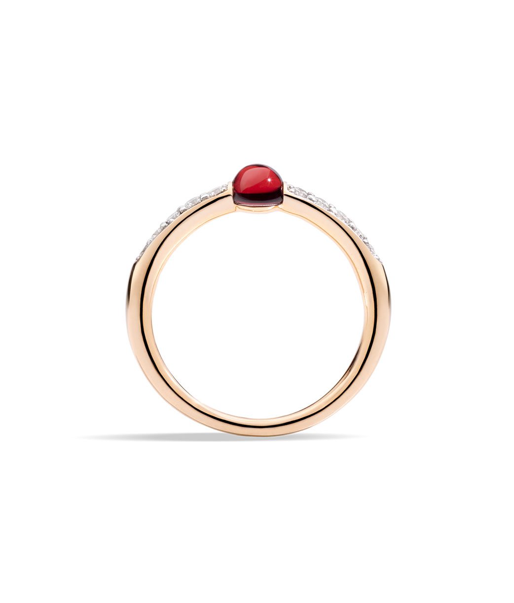 M'Ama Non M'Ama Rose Gold and Diamond Ring