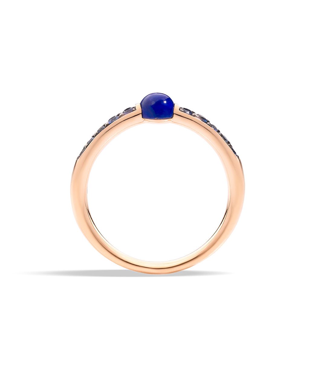 M'Ama Non M'Ama Rose Gold and Sapphire Ring