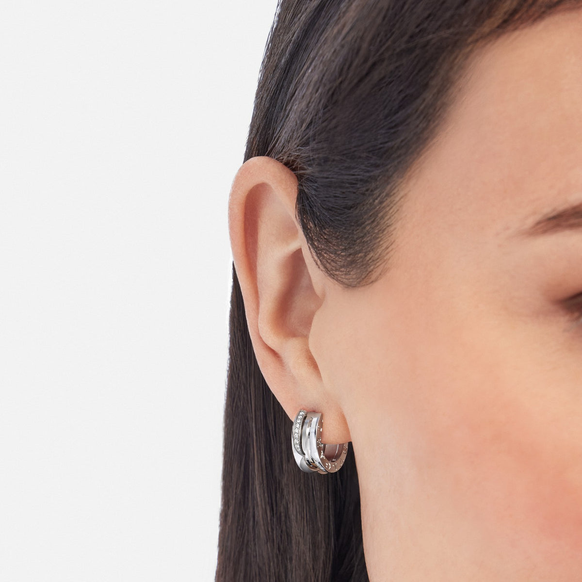 B.zero1 Earrings, worn 3
