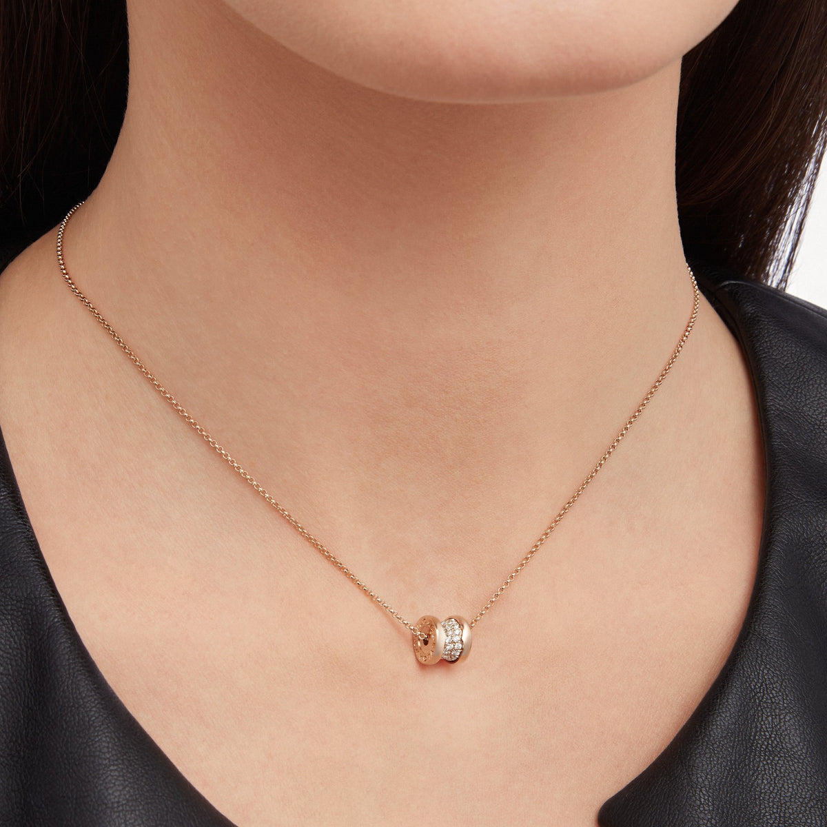 Bvlgari B.zero1 Classic Necklace worn