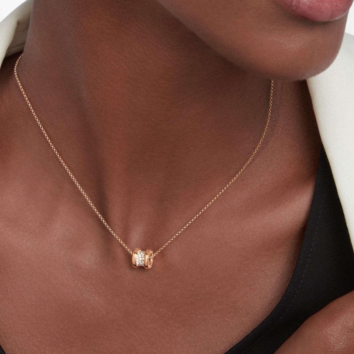Bvlgari B.zero1 Classic Necklace worn