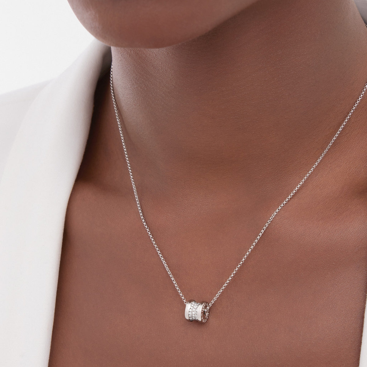 Bvlgari B.zero1 Classic Necklace worn