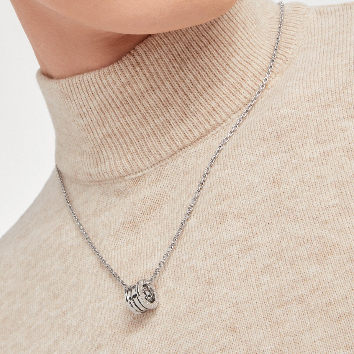 B.zero1 Necklace, worn 7