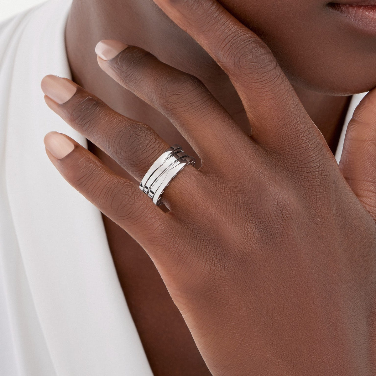 B.zero1 Classic Ring, worn 3