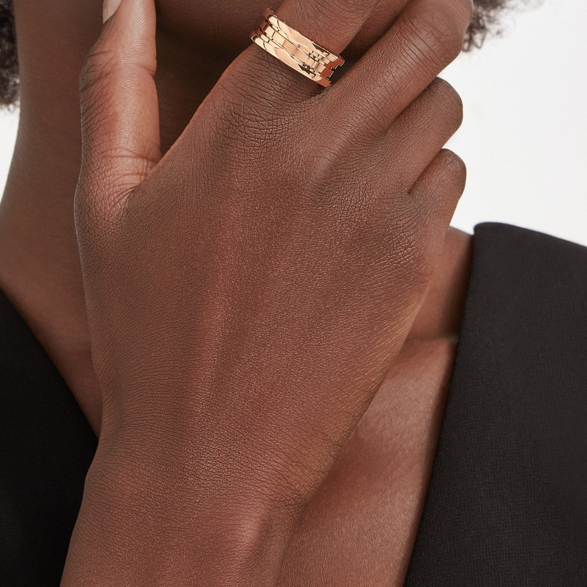 B.zero1 Classic Ring, worn 3
