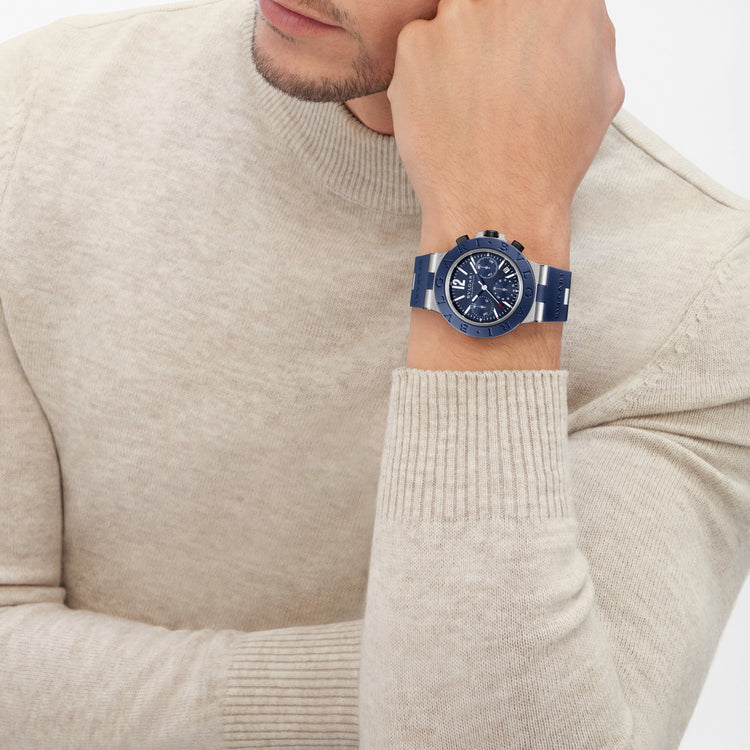 Bvlgari Aluminium Watch worn