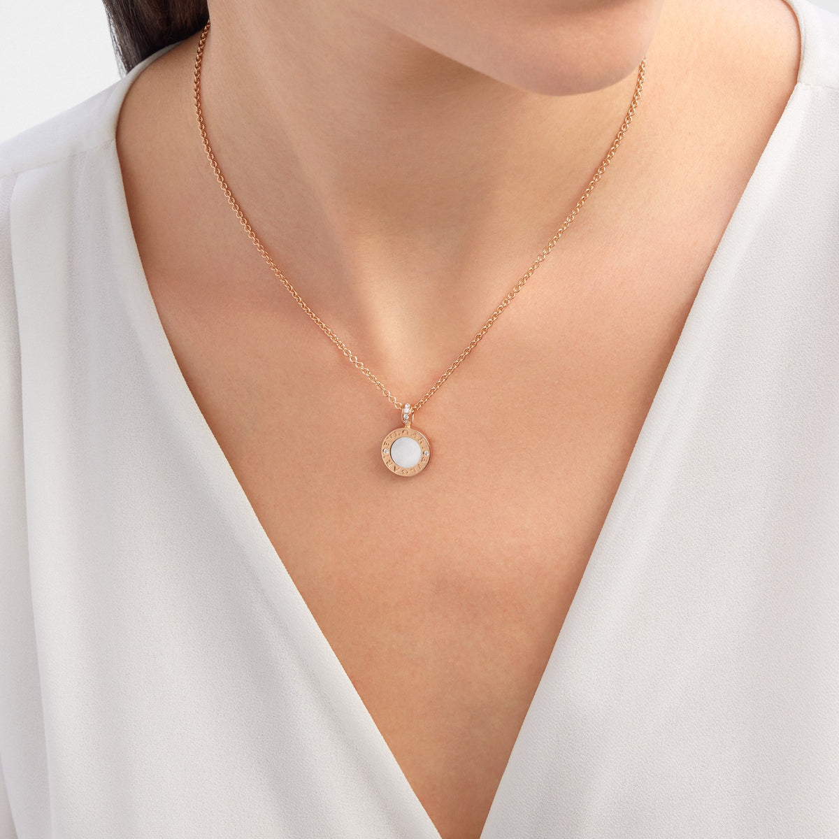 Bvlgari Bvlgari Necklace worn