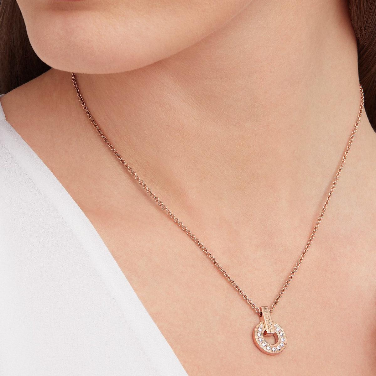 Bvlgari Bvlgari Necklace, worn