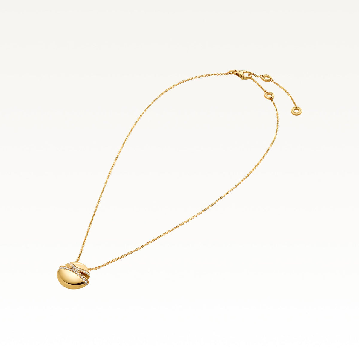 Bvlgari Cabochon Necklace side view