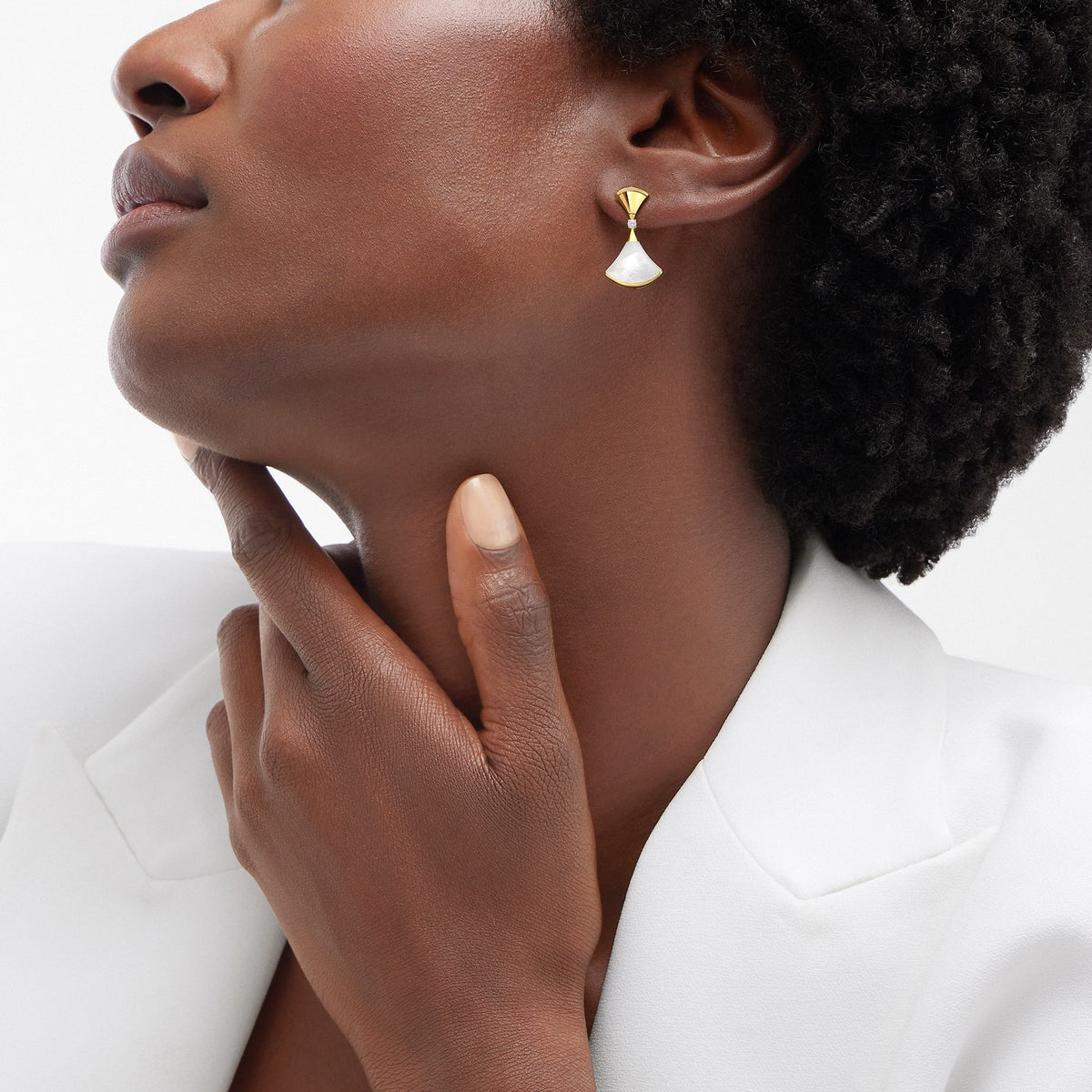 Divas’ Dream Earrings, worn
