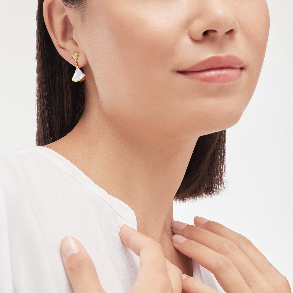 Divas’ Dream Earrings, worn 2