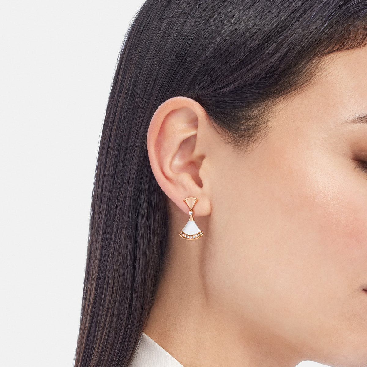 Divas’ Dream Earrings, worn 3