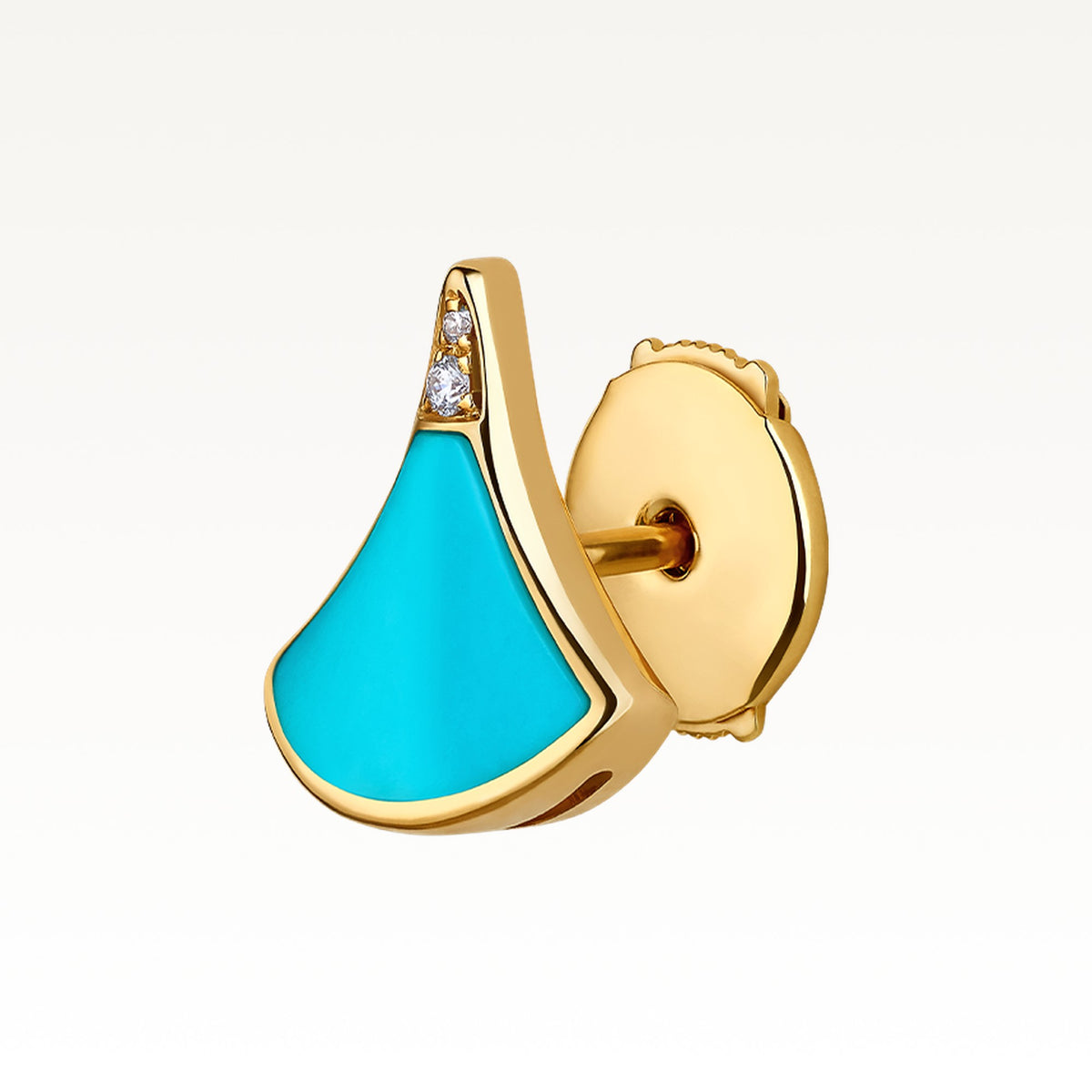 Divas’ Dream Single Earring, side view