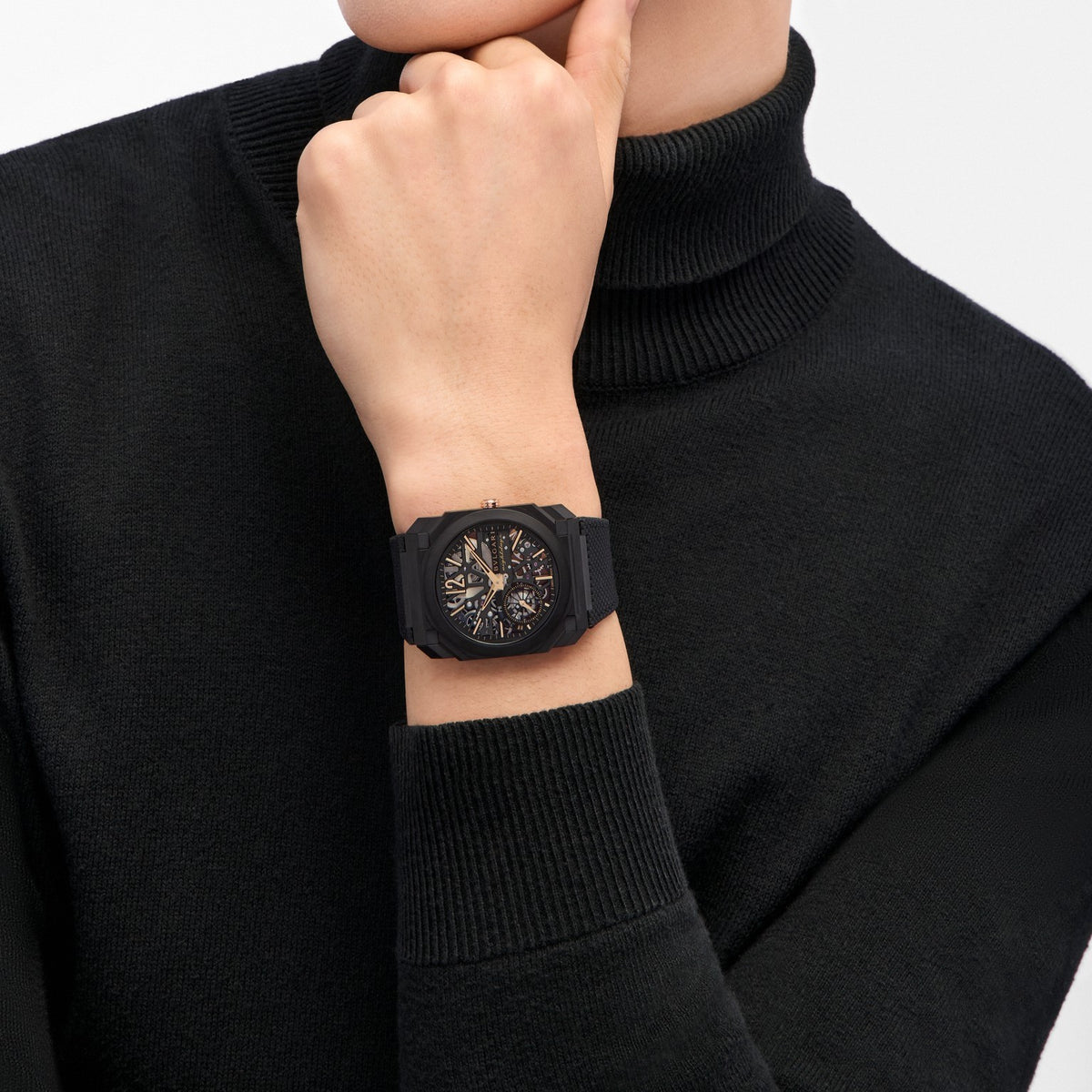 Octo Finissimo Watch, worn 3