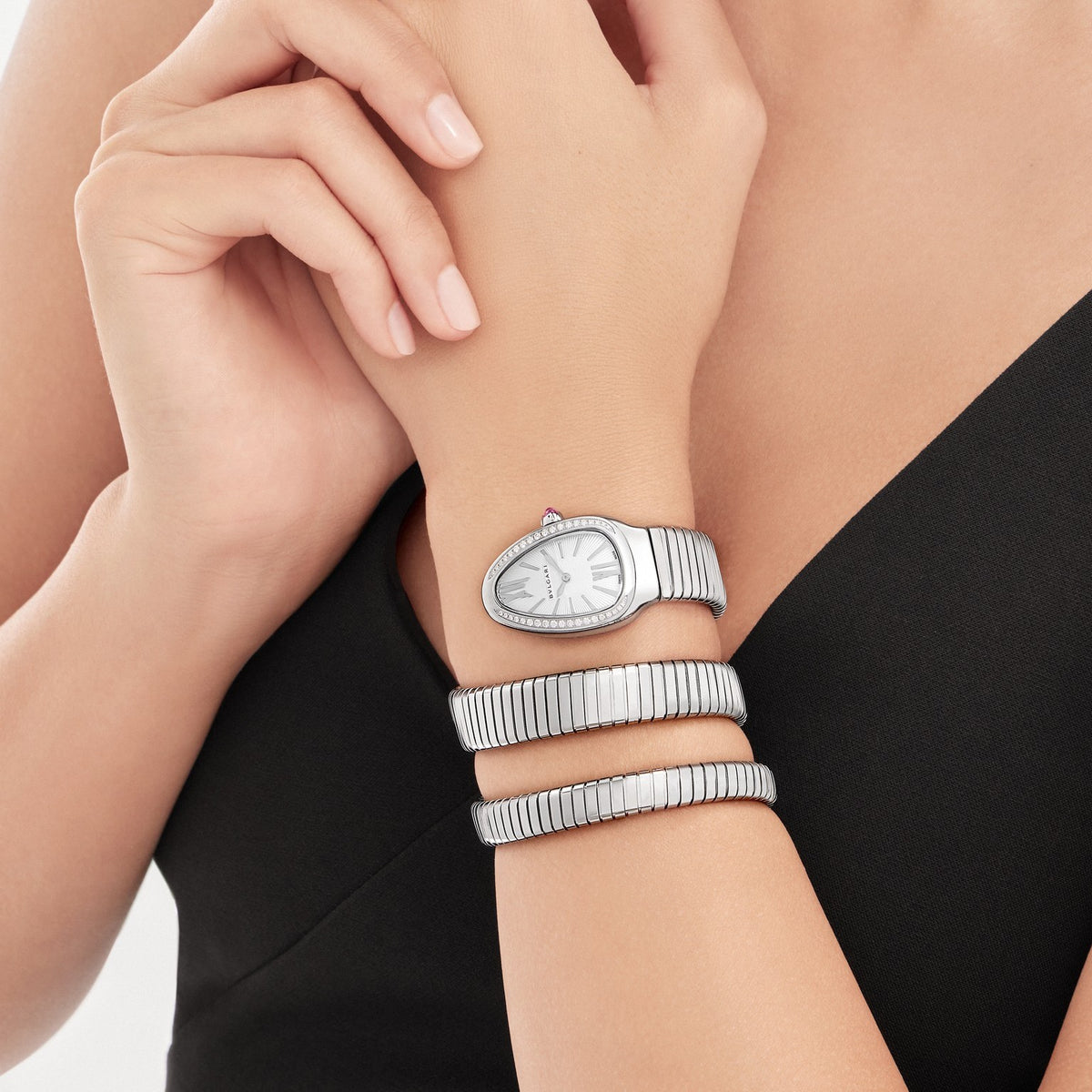 Serpenti Tubogas Watch, worn 3