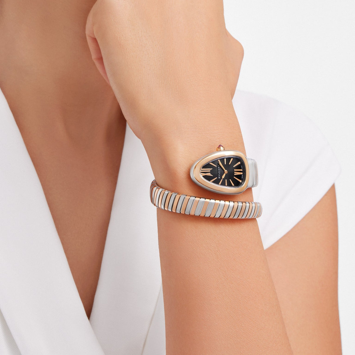 Serpenti Tubogas Watch, worn