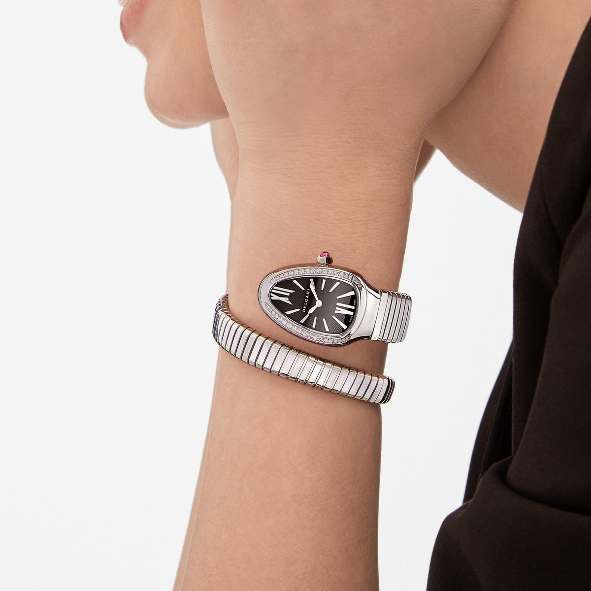 Serpenti Tubogas Watch, worn