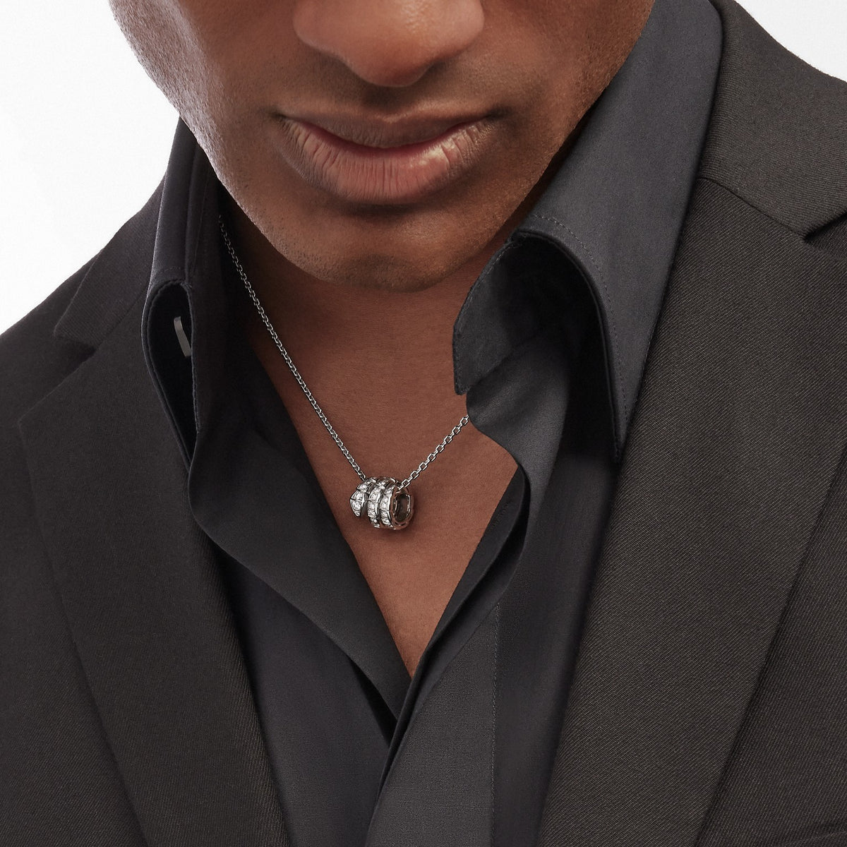 Serpenti Viper Necklace, worn 3