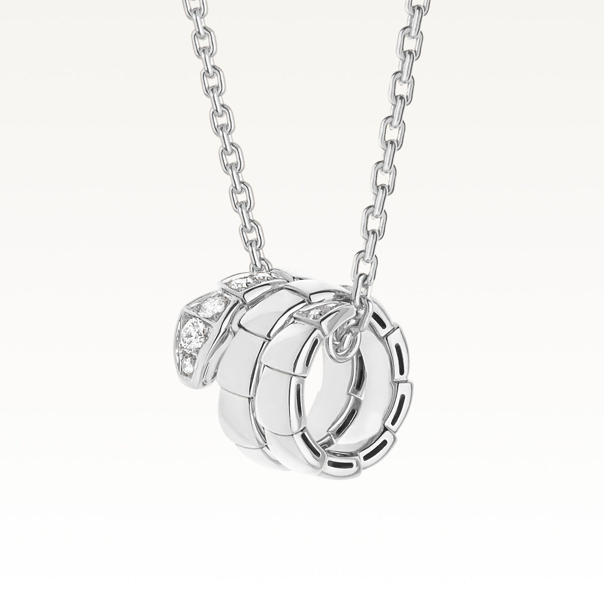 Bvlgari Serpenti Viper Necklace full view