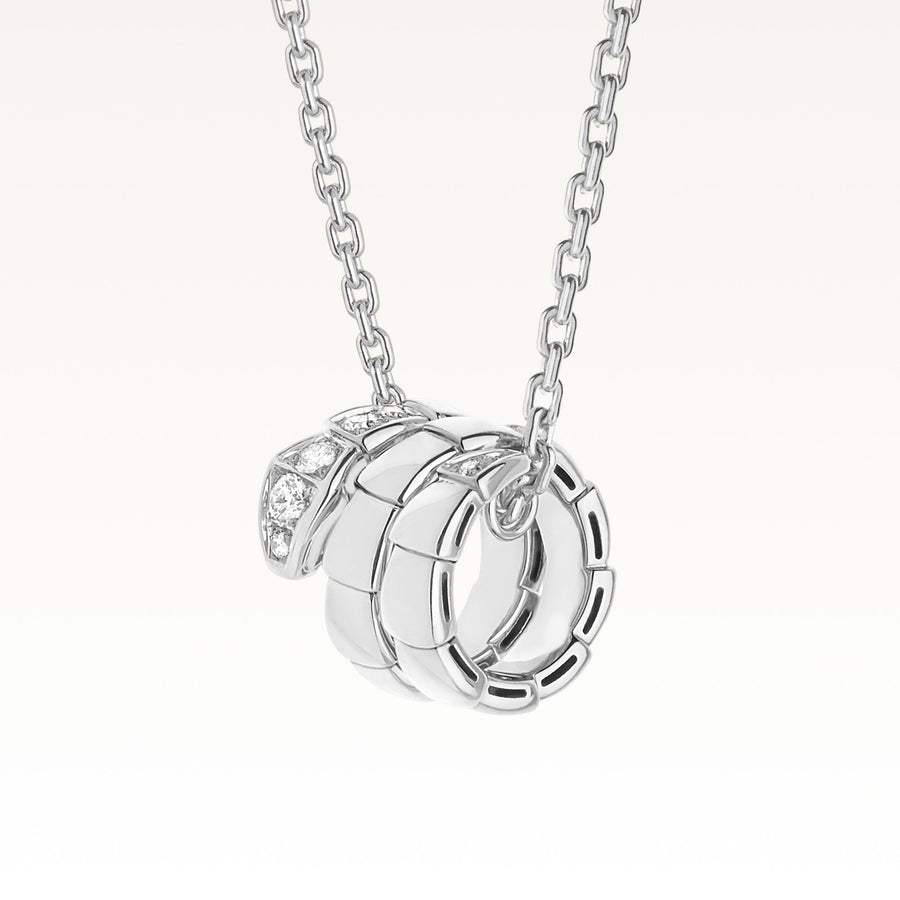 Bvlgari Serpenti Viper Necklace full view