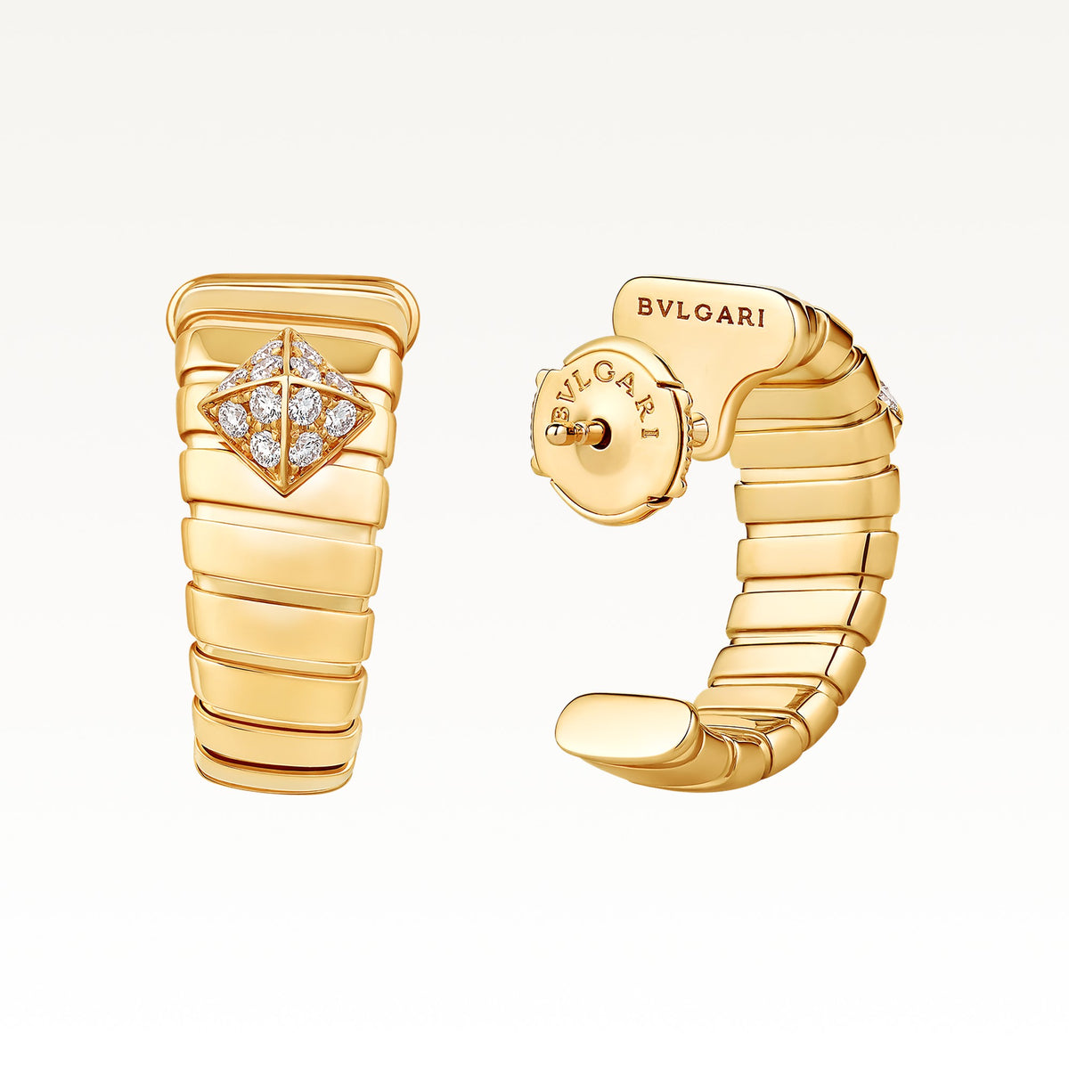 Bvlgari Tubogas Earrings side view