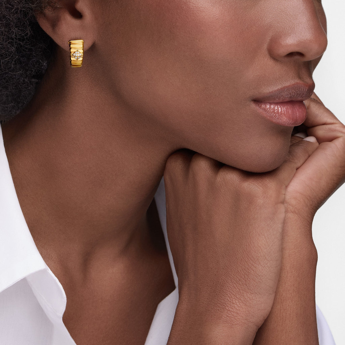 Bvlgari Tubogas Earrings worn