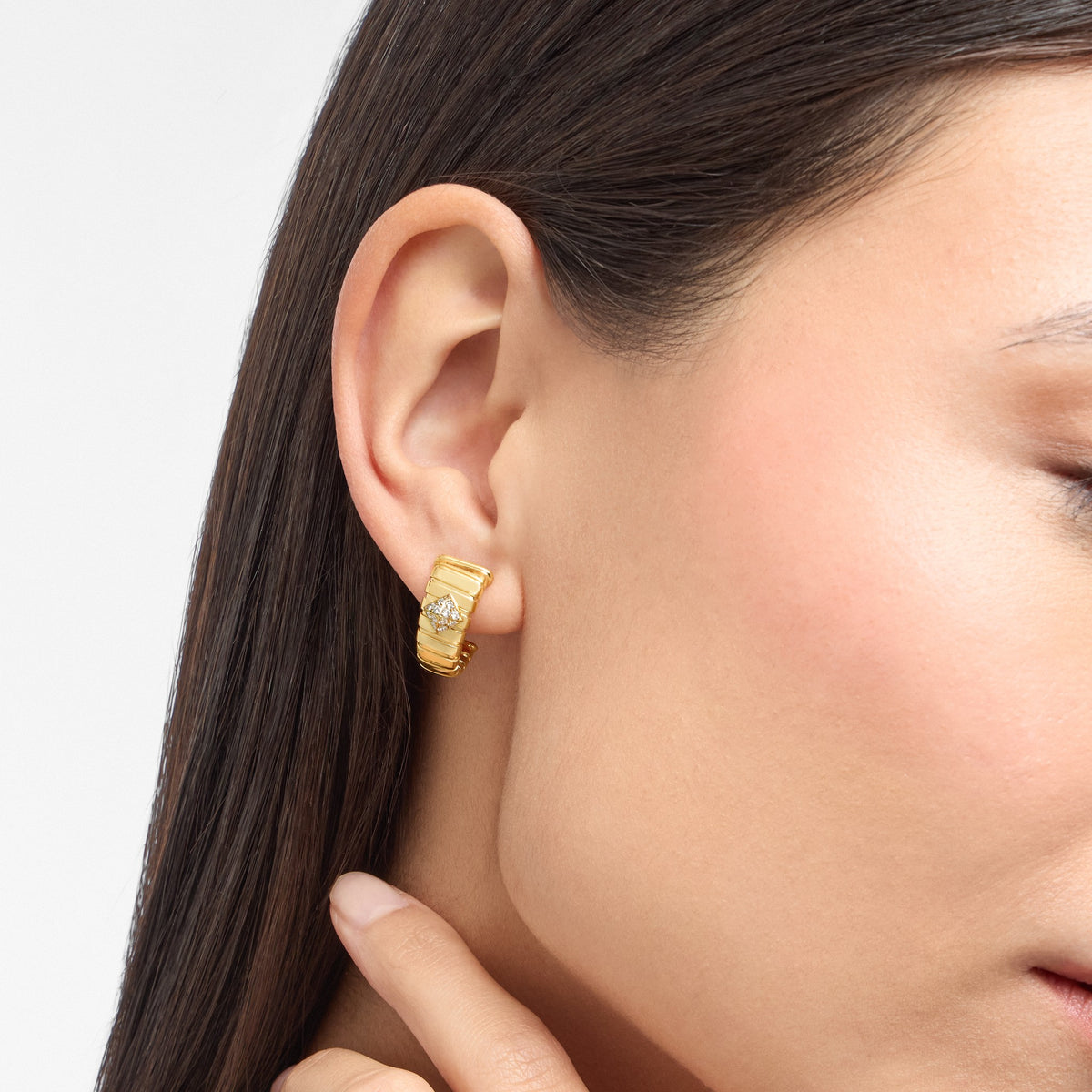 Bvlgari Tubogas Earrings worn