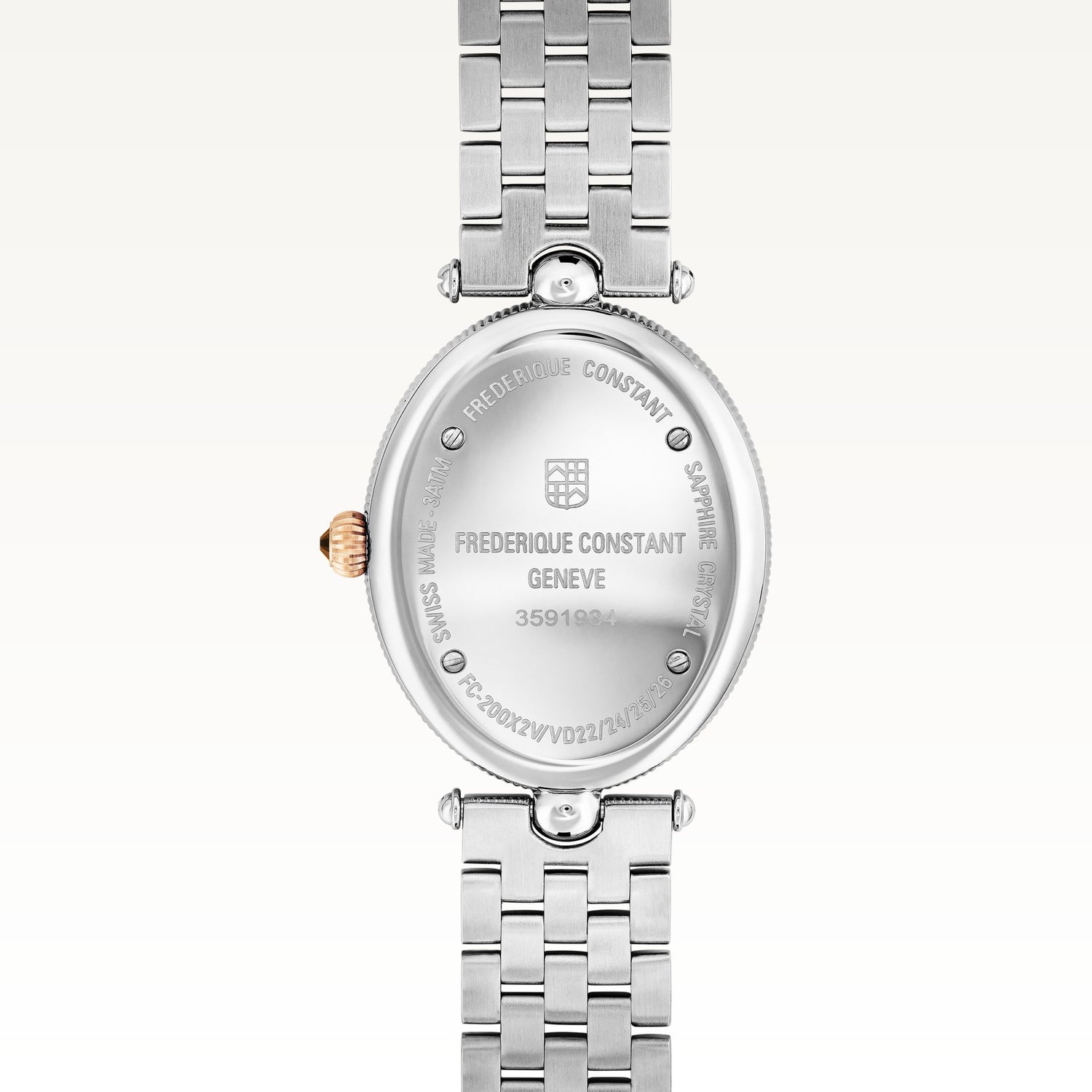 Frédérique Constant Ladies Art Déco Oval Watch FC-200MPW2V2B