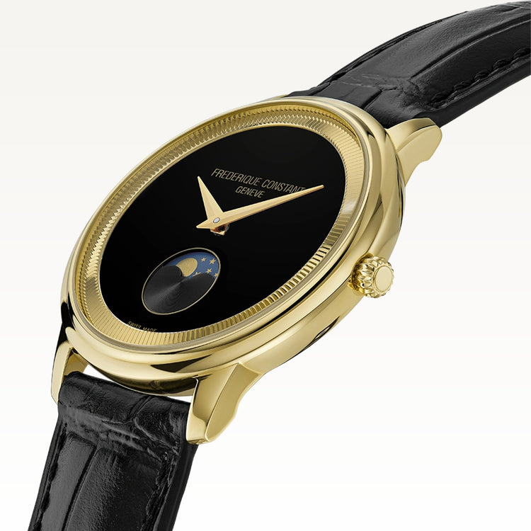 Frederique Constant Classics Moneta Moonphase – side