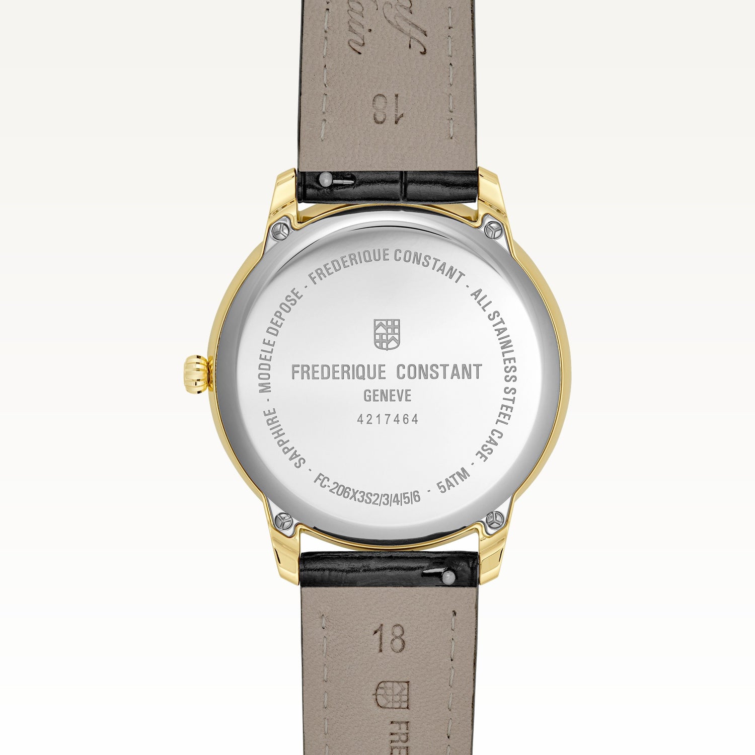 Frederique Constant Classics Moneta Moonphase – back