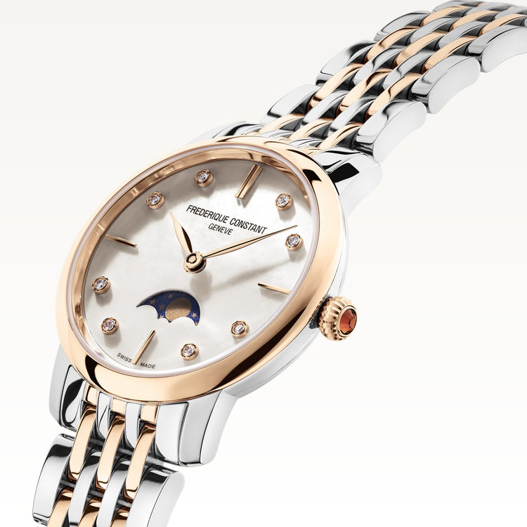 Frédérique Constant Slimline Ladies Moonphase – side