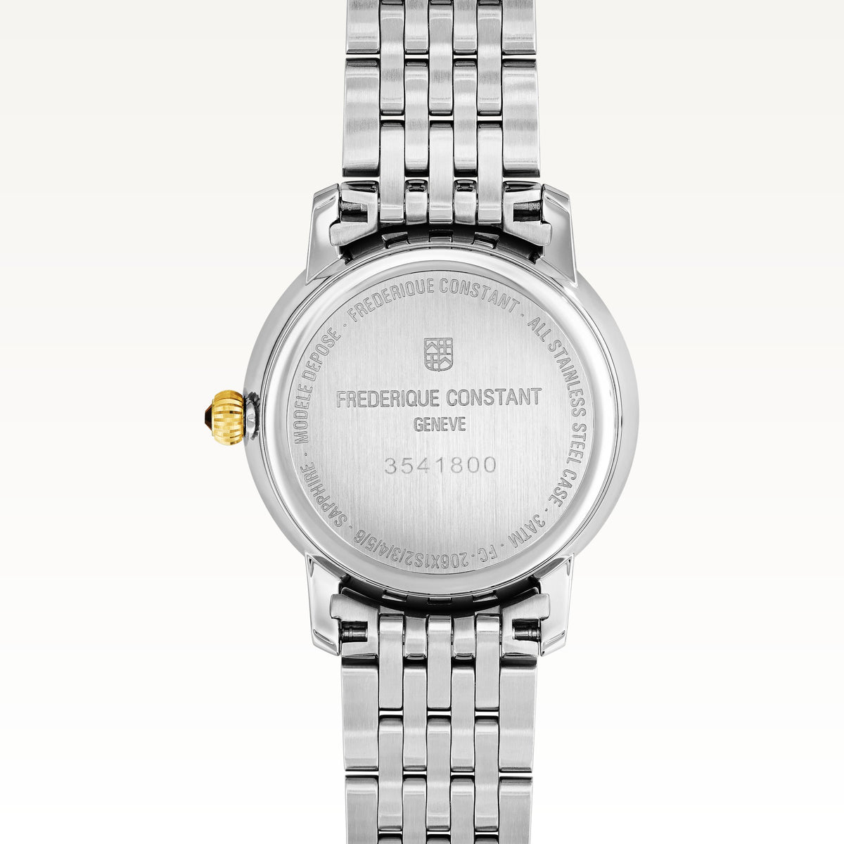 Frédérique Constant Ladies Slimline Moonphase Watch – back