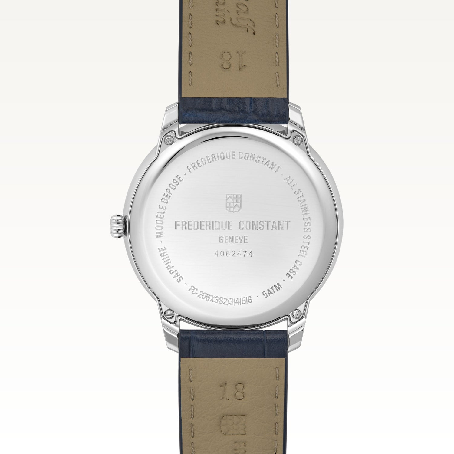 Frédérique Constant Classics Moneta Moonphase – back