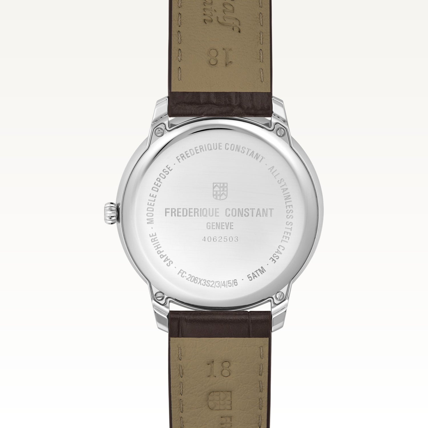 Frédérique Constant Classics Moneta Moonphase – back