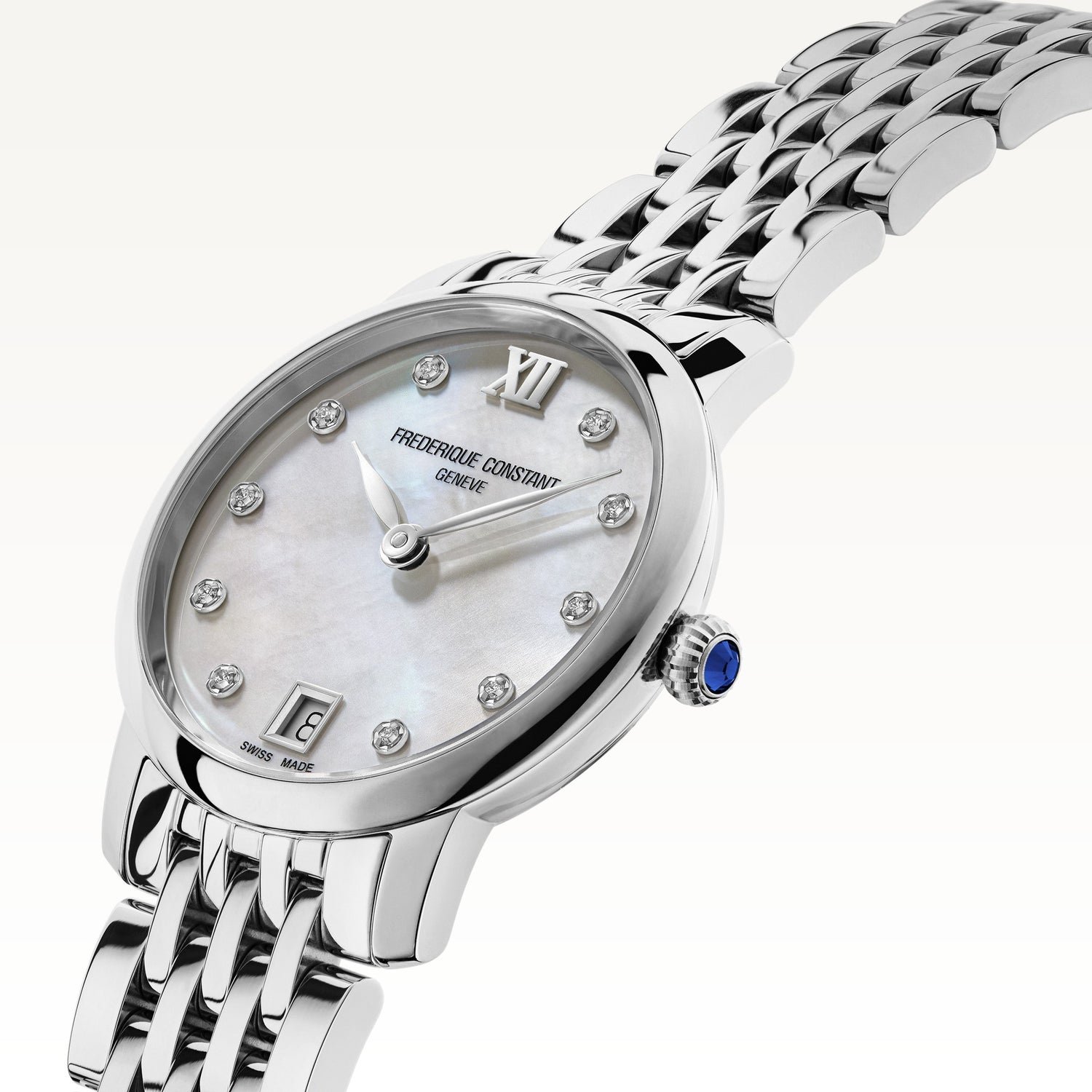 Frédérique Constant Slimline Ladies Quartz – side