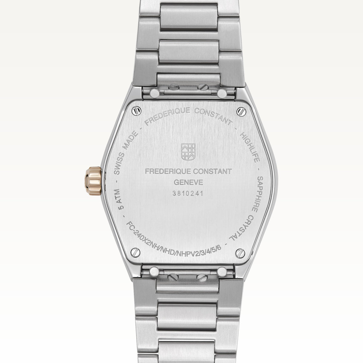 Frederique Constant Highlife Ladies Quartz – back