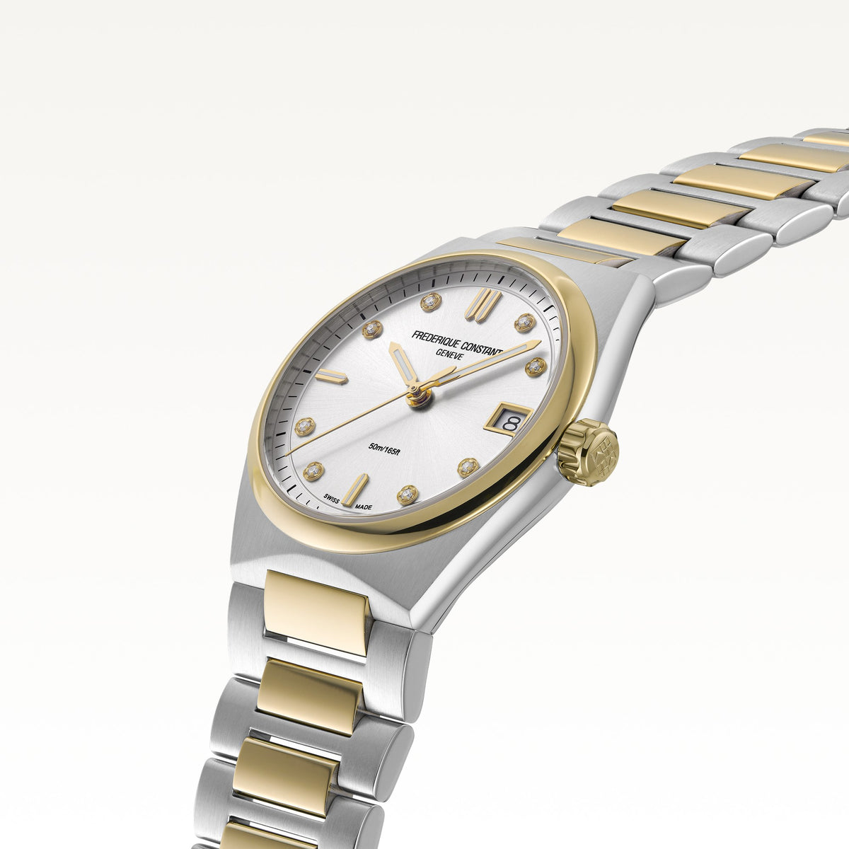 Frederique Constant Highlife Ladies Quartz FC-240VD2NH3B side view