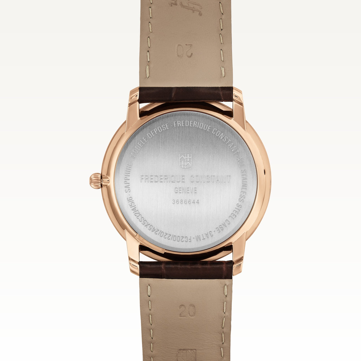 Frédérique Constant Small Second Quartz Gents Watch – back