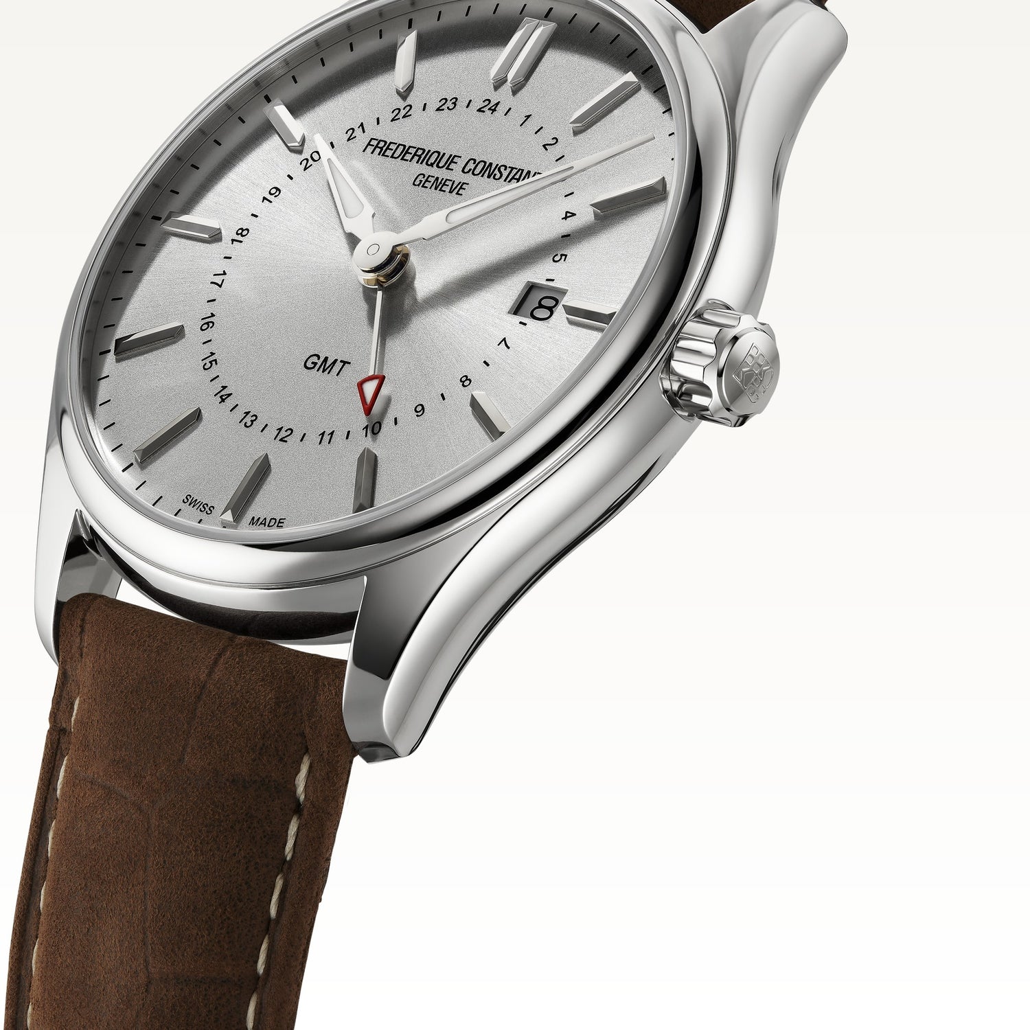 Frédérique Constant Classics Gents Quartz GMT Watch FC-252SS5B6