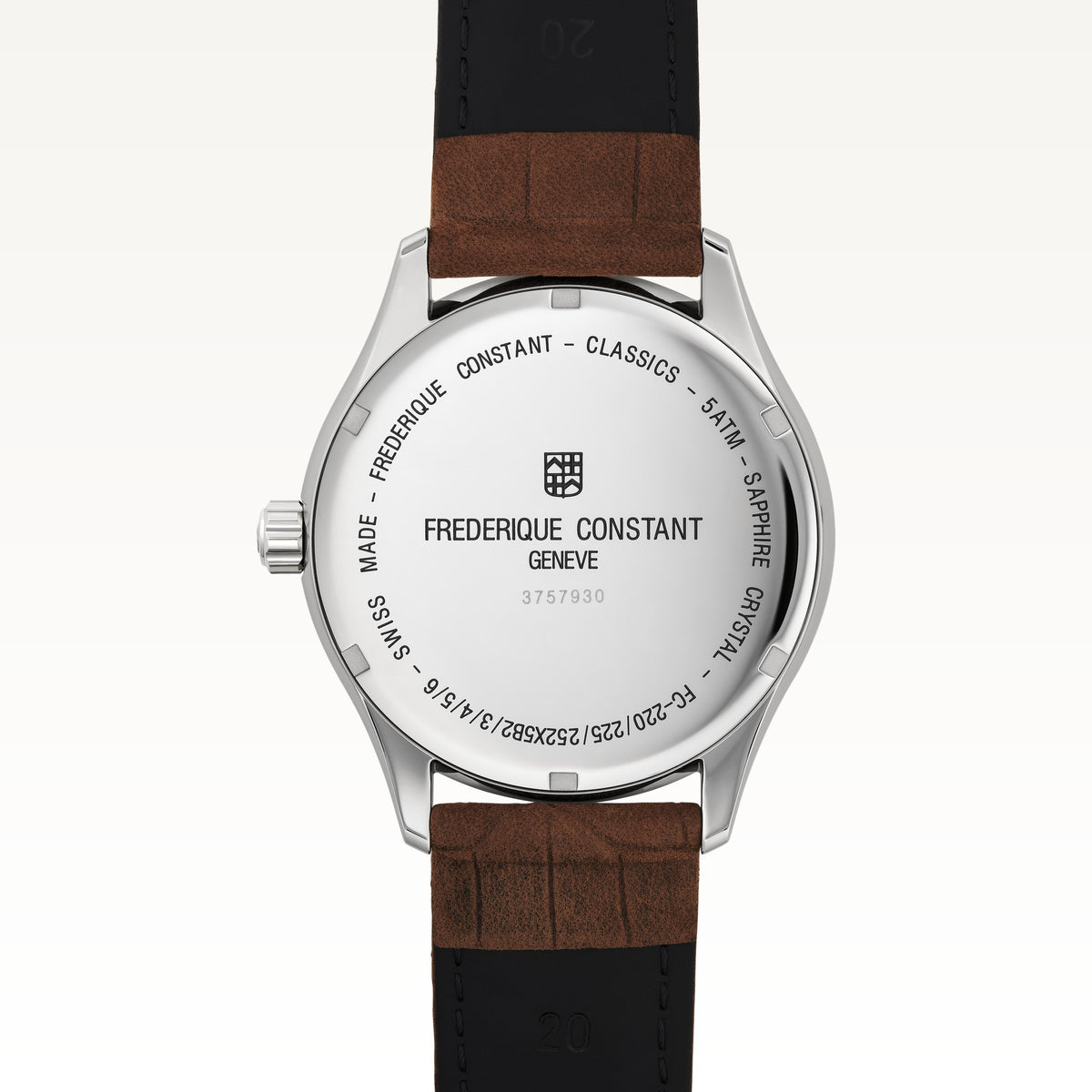 Frédérique Constant Classics Gents Quartz GMT Watch FC-252SS5B6