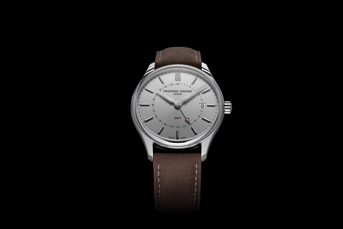 Frédérique Constant Classics Gents Quartz GMT Watch FC-252SS5B6
