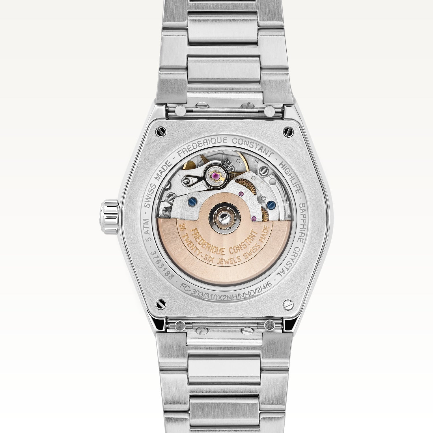 Frédérique Constant Highlife Ladies Automatic Watch – back