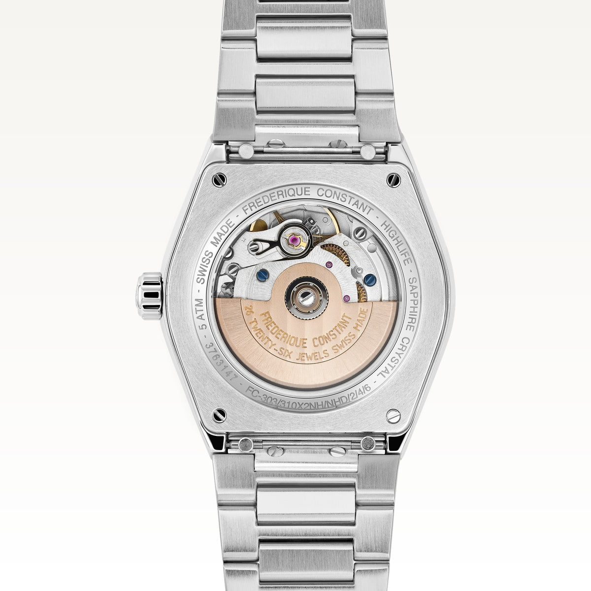 Frédérique Constant Highlife Ladies Automatic Watch – back